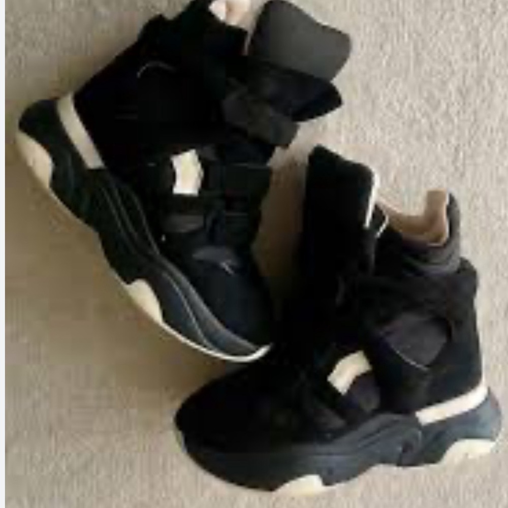 Women’s Black High-Top Velvet Sneakers - Sleek Everyday Style